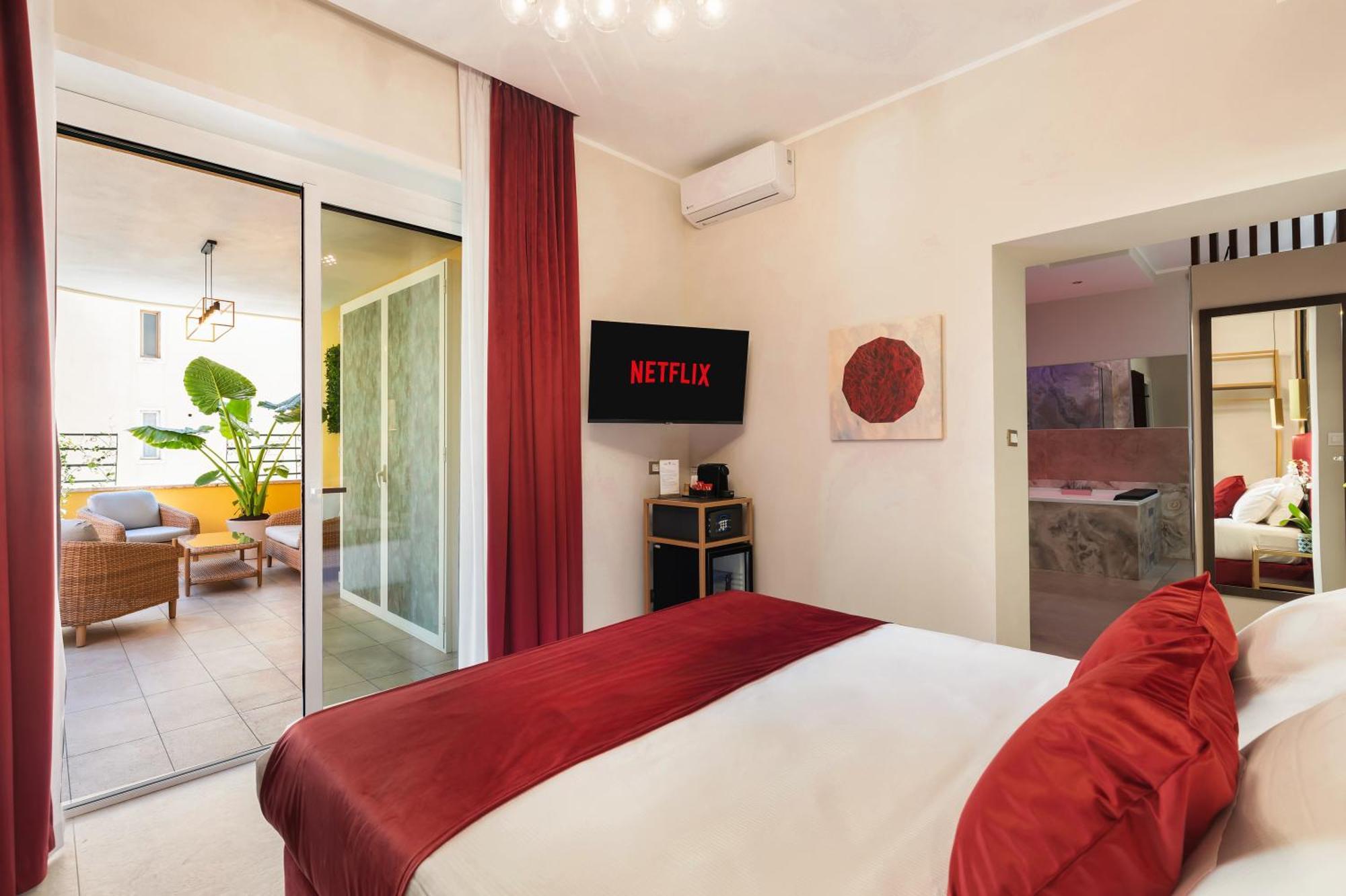 Albadea Deco&Jacuzzi Hotel Рим Екстериор снимка